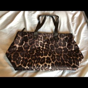 Coach weekender nylon tote bag